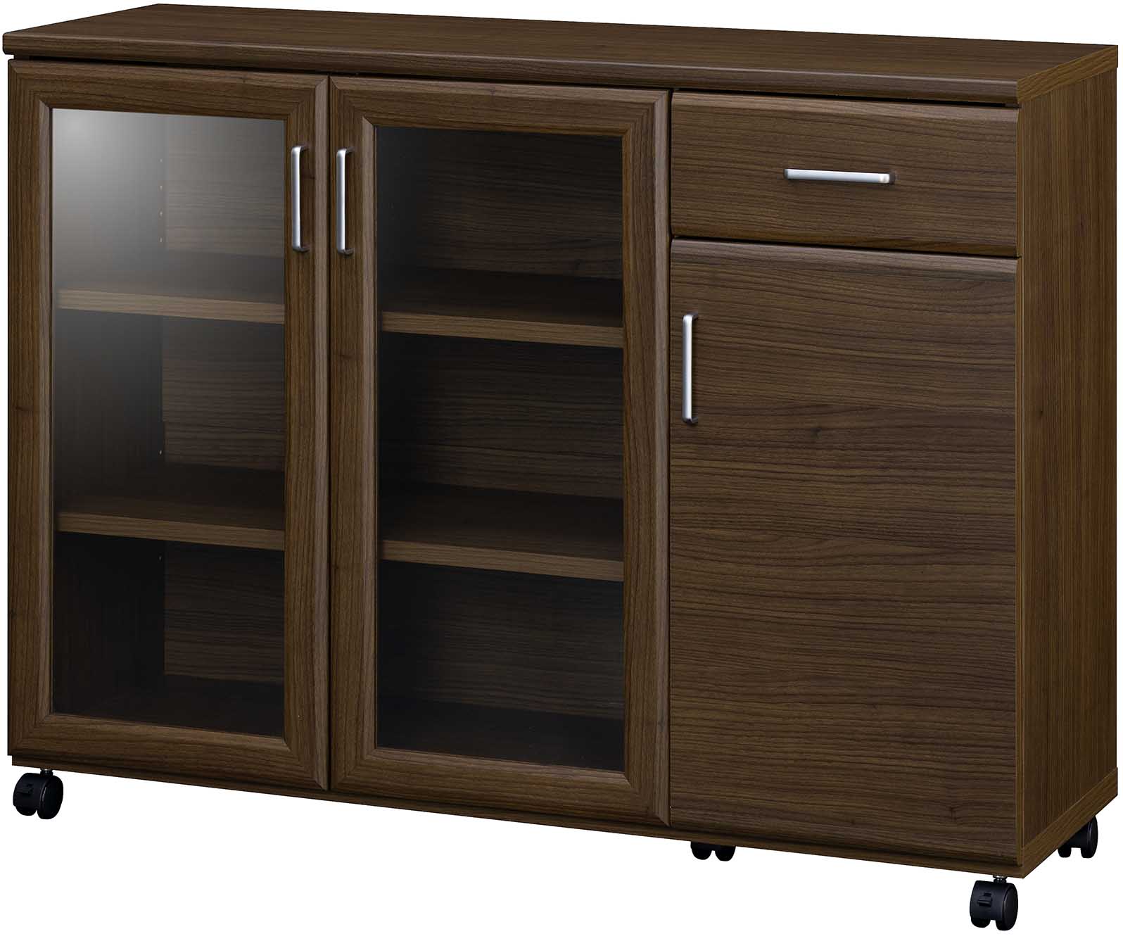 カウンターワゴン　ベアルモ　  [BRM-8511CW BR]